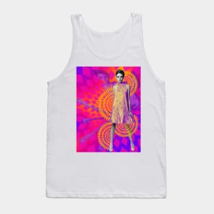 60s Supermodel Twiggy Tank Top